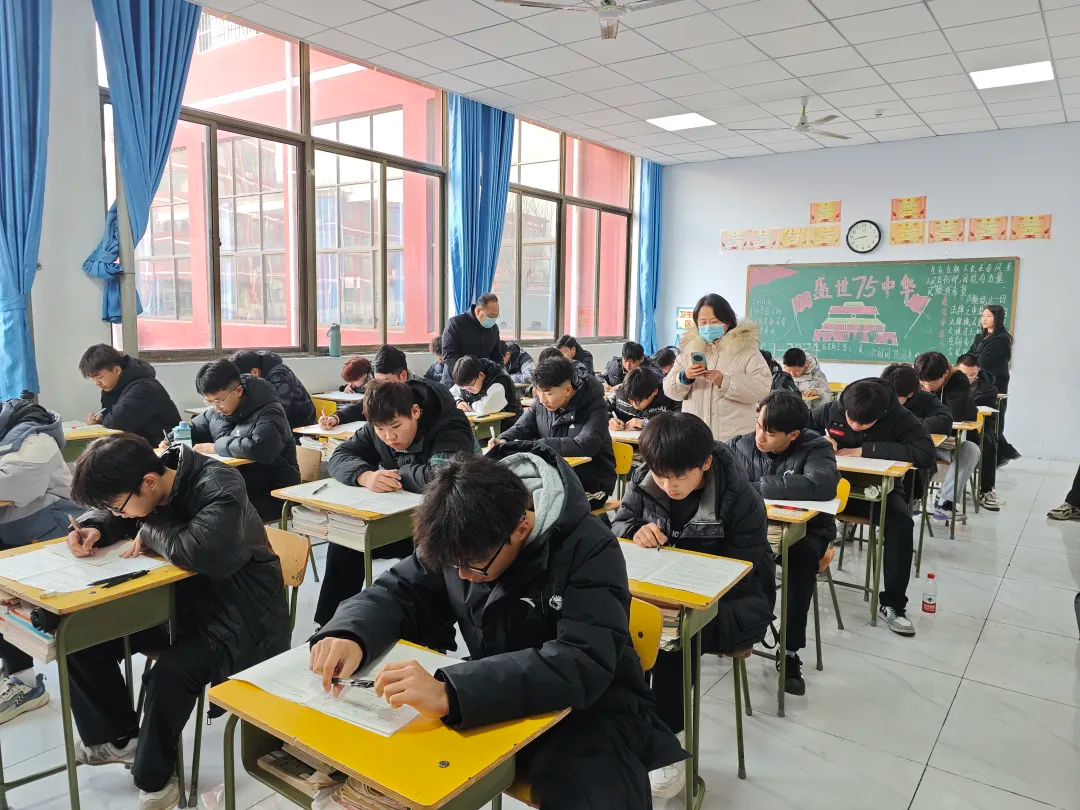 期末考试周纪实--德州劳服科技技工学校